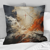 Minimalism Christianity Cross Dream - Christianity Throw Pillow