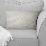 Modern Beach Beige Sand Charm I - Coastal Beach Sand Throw Pillow