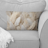 Feathery Plumes - Feathers Throw Pillow