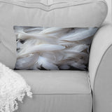Light As A Feather I - Feathers Throw Pillow