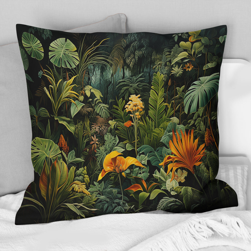 Sounds Of The Jungle I - Jungle Throw Pillow