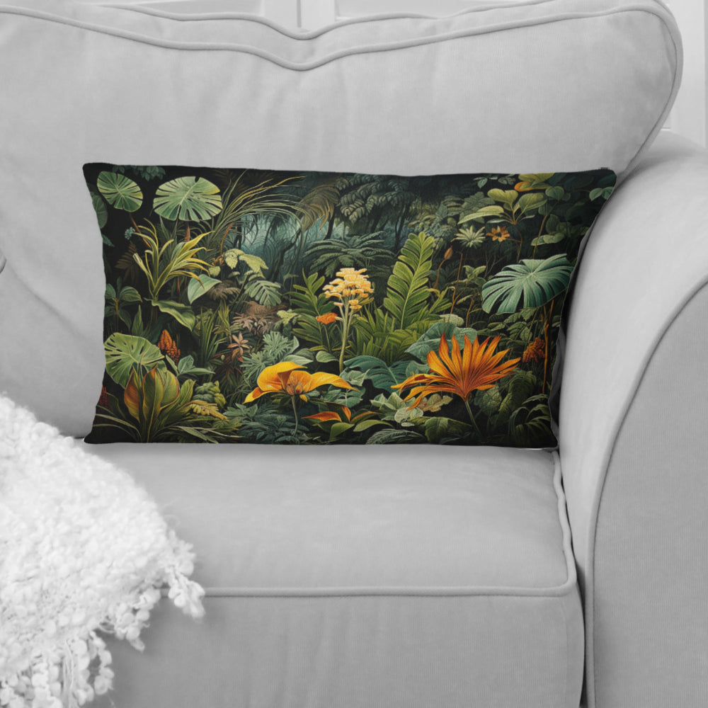 Sounds Of The Jungle I - Jungle Throw Pillow