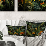 Sounds Of The Jungle I - Jungle Throw Pillow
