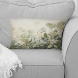 Vintage Jungle Landscape I - Jungle Throw Pillow