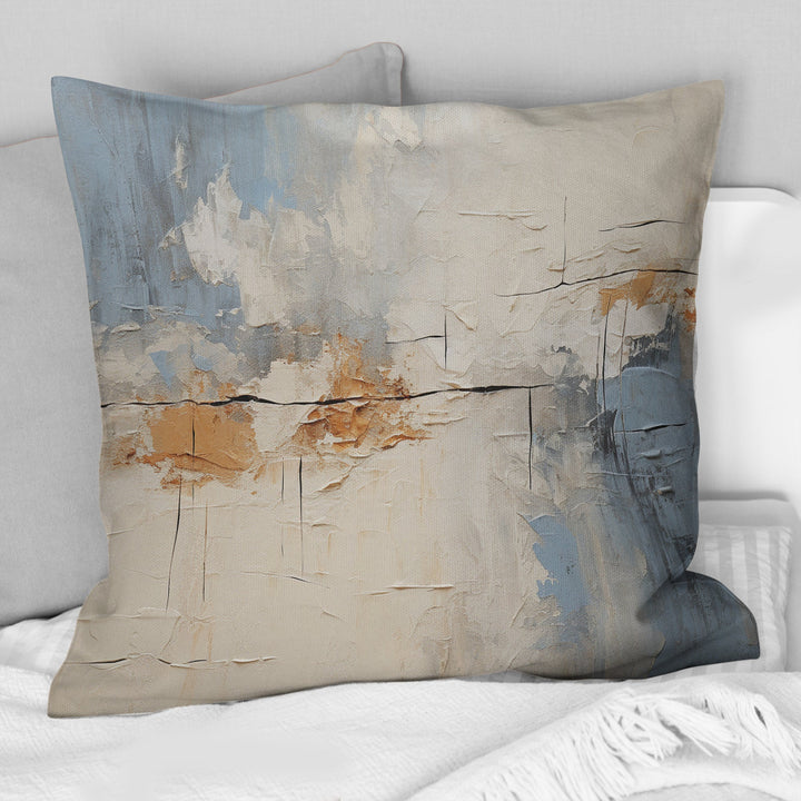Minimalism Modern Scandinavian Serenity Art I - Modern Scandinavian Throw Pillow