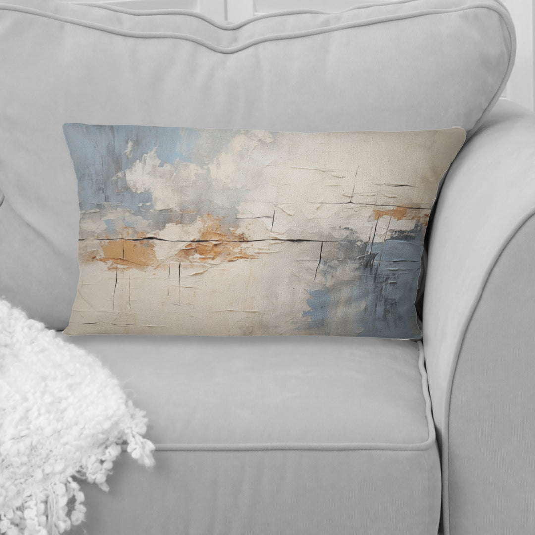 Minimalism Modern Scandinavian Serenity Art I - Modern Scandinavian Throw Pillow