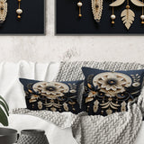 Native American Dream Catcher I - Native American Art Throw Pillow