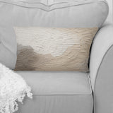 Graceful Minimalism Beige Muted Art - Minimalism Throw Pillow