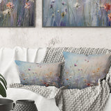 Wildflowers Wander Meadows - Wildflowers Throw Pillow