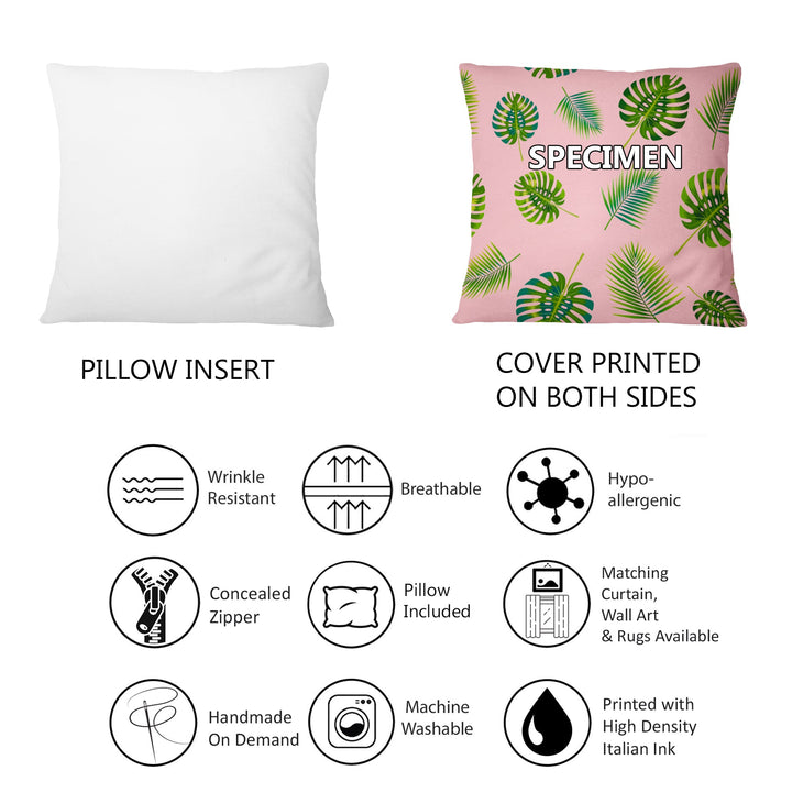 Beige And Brown African River Collage - Abstract Throw Pillow