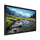 USA Rocky Mountain National Park River I - Landscapes Canvas Wall Art