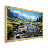 USA Rocky Mountain National Park River I - Landscapes Canvas Wall Art