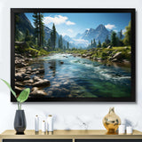 USA Yosemite National Park Landscape III - Landscapes Canvas Wall Art