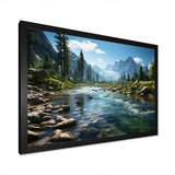 USA Yosemite National Park Landscape III - Landscapes Canvas Wall Art