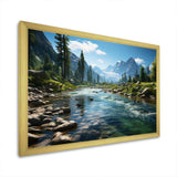 USA Yosemite National Park Landscape III - Landscapes Canvas Wall Art