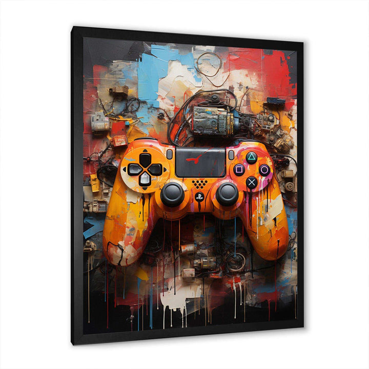 Colorful Video Game Gameplay Delight I - Fashion Canvas Wall Art