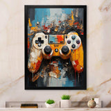 Colorful Video Game Gameplay Delight II - Fashion Canvas Wall Art