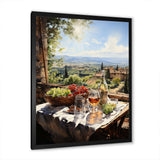 Vineyard Rendezvous In Rioja I - Landscapes Canvas Wall Art