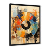 Vinyl Record Retro Vinyl II - Fashion Canvas Wall Art