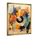 Vinyl Record Retro Vinyl II - Fashion Canvas Wall Art