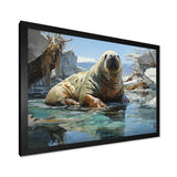 Walrus Arctic Serenade - Walrus Home Decor Art