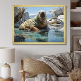 Walrus Arctic Serenade - Walrus Home Decor Art