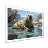 Walrus Arctic Serenade - Walrus Home Decor Art