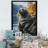 Walrus Coastal Reflections - Walrus Wall Decor