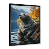 Walrus Coastal Reflections - Walrus Wall Decor