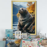 Walrus Coastal Reflections - Walrus Wall Decor