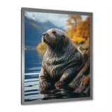 Walrus Coastal Reflections - Walrus Wall Decor