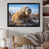 Walrus Tundra King - Walrus Home Decor Art