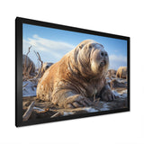 Walrus Tundra King - Walrus Home Decor Art