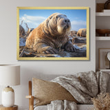Walrus Tundra King - Walrus Home Decor Art