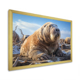 Walrus Tundra King - Walrus Home Decor Art