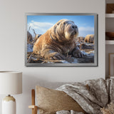 Walrus Tundra King - Walrus Home Decor Art