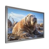 Walrus Tundra King - Walrus Home Decor Art