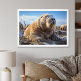 Walrus Tundra King - Walrus Home Decor Art