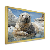 Walrus Wonder - Walrus Living Room Wall Art