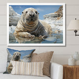 Walrus Wonder - Walrus Living Room Wall Art