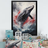 Whale Gentle Giants - Whale Bedroom Wall Art