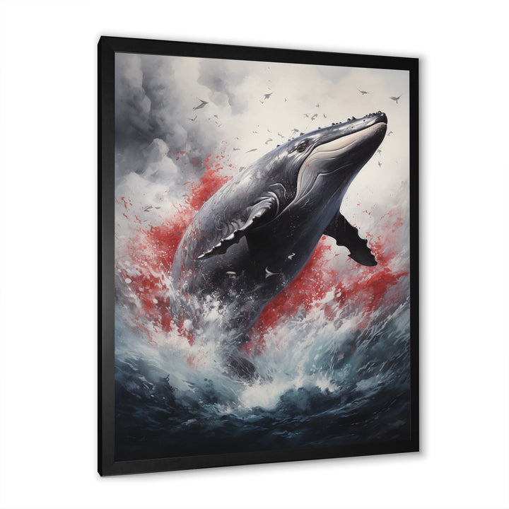 Whale Gentle Giants - Whale Bedroom Wall Art
