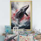 Whale Gentle Giants - Whale Bedroom Wall Art