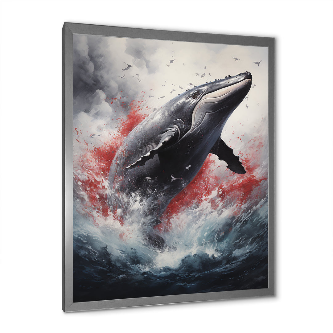 Whale Gentle Giants - Whale Bedroom Wall Art