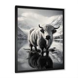 Yaks Serenade Of The Peak - Gray Yaks Wall Art