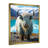 Yaks Solitude In Monochrome - Yaks Home Decor Art