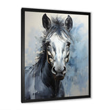 Zebra Bold Brushstrokes - Zebra Canvas Wall Art
