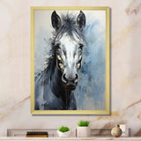 Zebra Bold Brushstrokes - Zebra Canvas Wall Art
