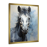 Zebra Bold Brushstrokes - Zebra Canvas Wall Art