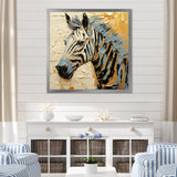 Black Yellow Zebra This - White Zebra Wall Art